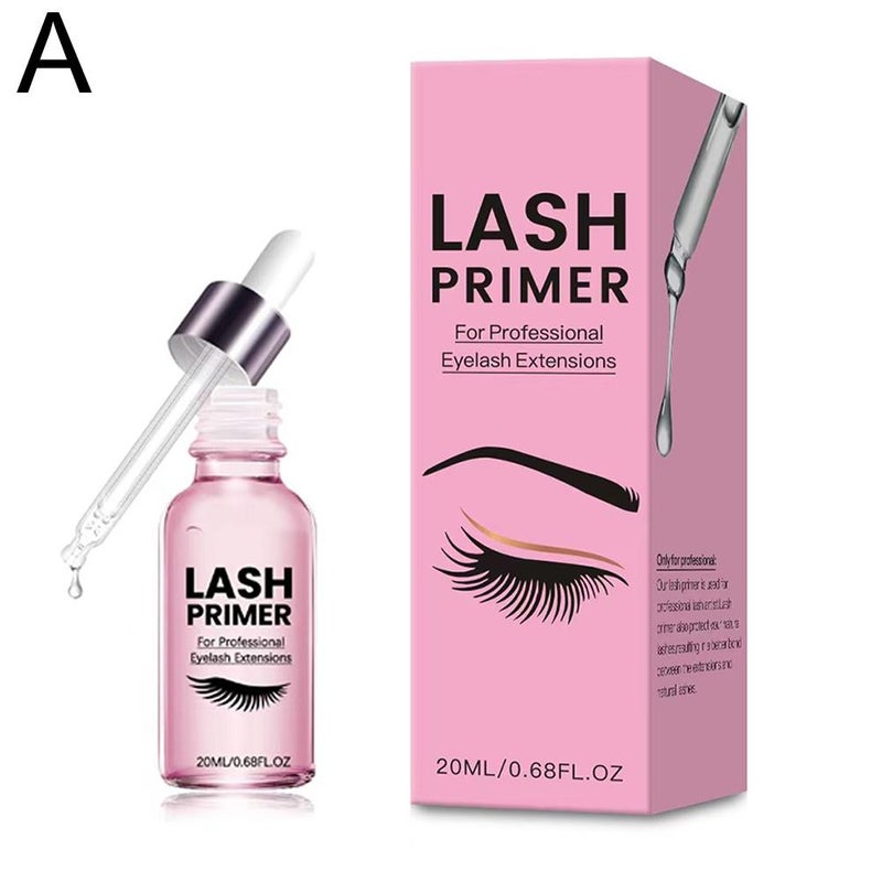 Eyelash Extension Glue Companion, Softening and Quick-Drying Adhesive, Eyelash Extension Glue Accelerator, Strengthening and Long-Lasting Setting Liquid 20ml